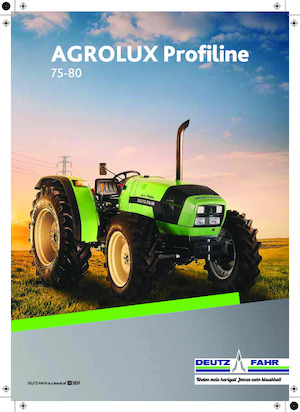 Traktory 4WD DEUTZ-FAHR Agrolux 75 Profiline