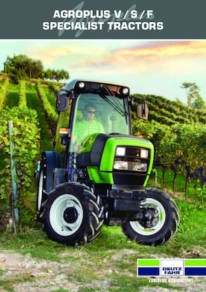 Traktory 4WD DEUTZ-FAHR Agroplus F 410