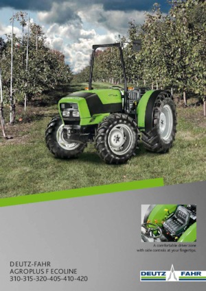 Traktory 4WD DEUTZ-FAHR Agroplus F Ecoline 320