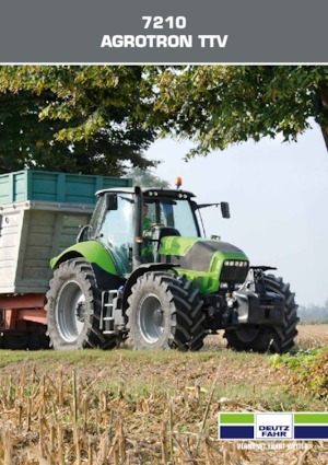 Traktory 4WD DEUTZ-FAHR Agrotron 7210 TTV 