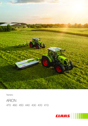 Traktory 4WD Claas Arion 450 Trend