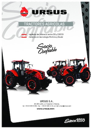 Traktory 4WD Ursus C-380