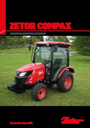Traktory 4WD Zetor Compax CL 25 NC