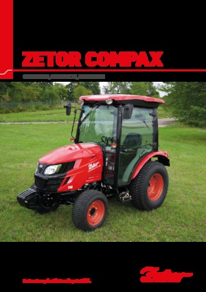 Traktory 4WD Zetor Compax CL 25 NC