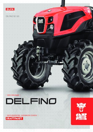 Traktory 4WD SAME Delfino 60