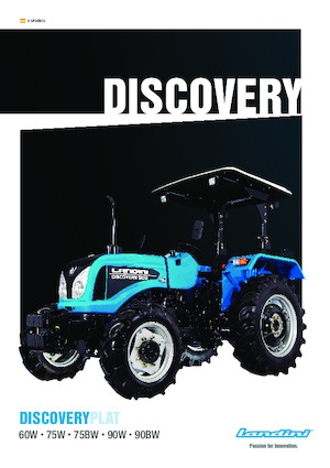 Traktory 4WD Landini Discovery Plat 90BW