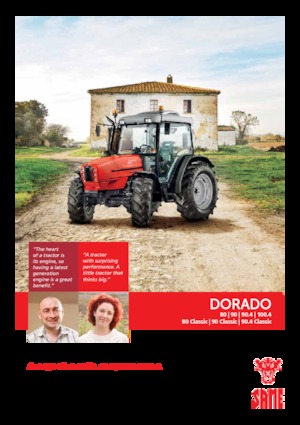 Traktory 4WD SAME Dorado 80 Classic 