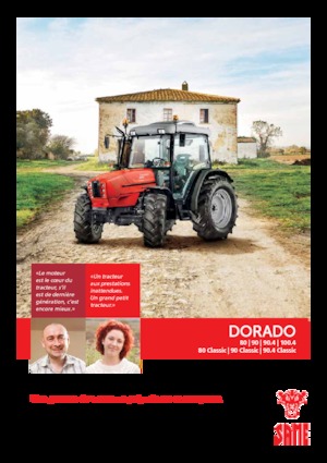Traktory 4WD SAME Dorado 80 Classic 
