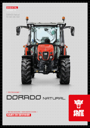 Traktory 4WD SAME Dorado 100 Natural 