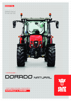 Traktory 4WD SAME Dorado 100 Natural 