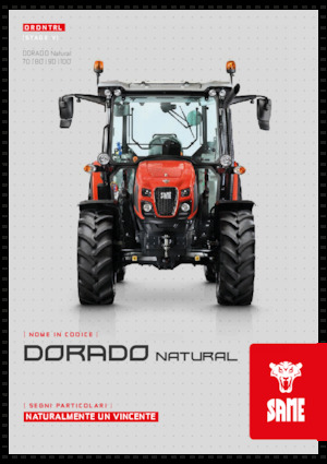 Traktory 4WD SAME Dorado 100 Natural 