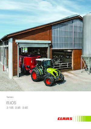 Traktory 4WD Claas Elios 3.85 Trend