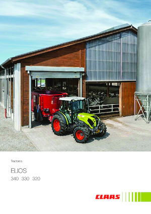 Traktory 4WD Claas Elios 330   