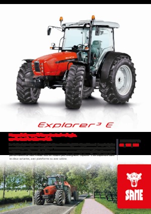 Traktory 4WD SAME Explorer³ E 115
