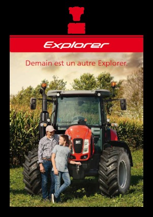 Traktory 4WD SAME Explorer 120 HD 
