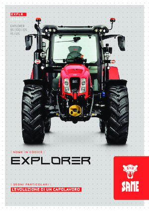 Traktory 4WD SAME Explorer 100 