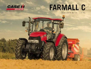 Traktory 4WD Case IH Farmall 85 C Rops Basis