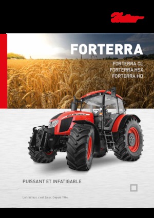 Traktory 4WD Zetor Forterra CL 100
