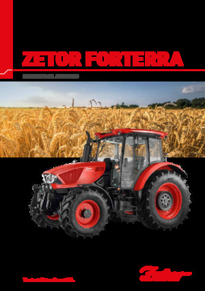 Traktory 4WD Zetor Forterra CL 120