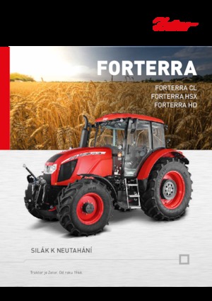 Traktory 4WD Zetor Forterra CL 130