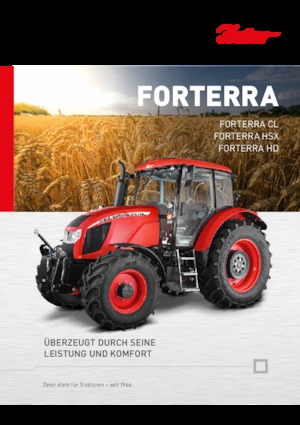 Traktory 4WD Zetor Forterra CL 130