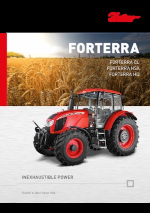 Traktory 4WD Zetor Forterra CL 130