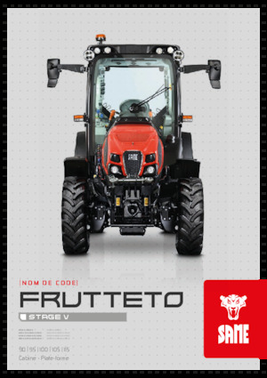 Traktory 4WD SAME Frutteto 90 