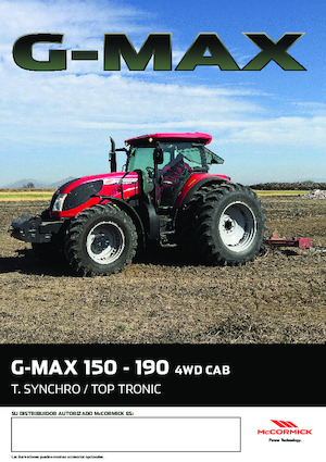 Traktory 4WD McCormick G190 Max 