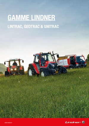 Traktory 4WD Lindner Geotrac 104 ep