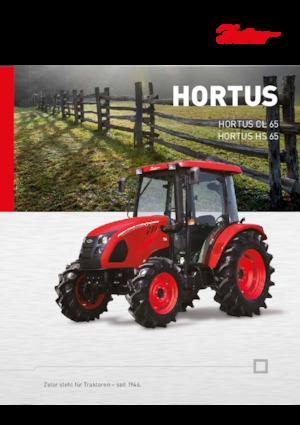 Traktory 4WD Zetor Hortus HS 65