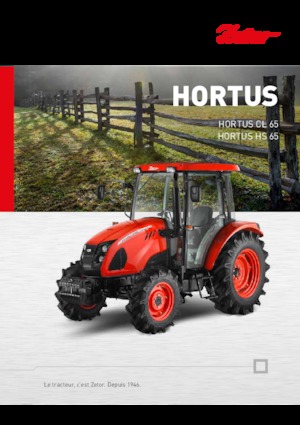 Traktory 4WD Zetor Hortus HS 65