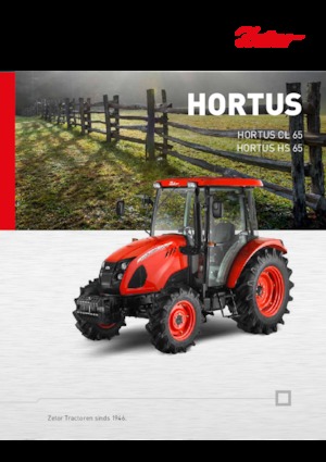Traktory 4WD Zetor Hortus HS 65