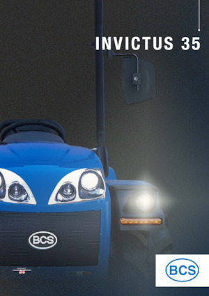 Traktory 4WD BCS Invictus 35 AR Junior micro 