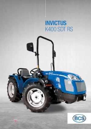 Traktory 4WD BCS Invictus K400 SDT RS
