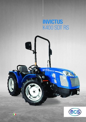 Traktory 4WD BCS Invictus K400 SDT RS