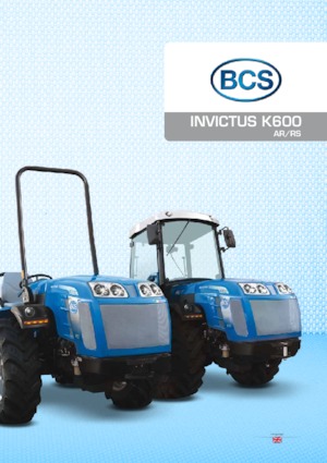 Traktory 4WD BCS Invictus K600 RS