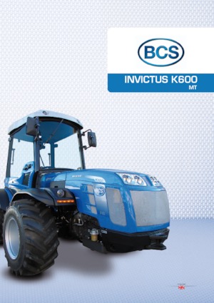 Traktory 4WD BCS Invictus K600 MT