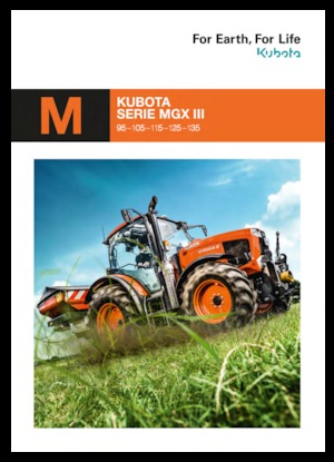 Traktory 4WD Kubota M 125 GX III