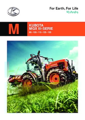 Traktory 4WD Kubota M 125 GX III