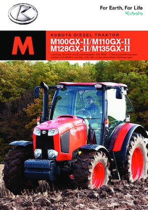 Traktory 4WD Kubota M 128 GX-II
