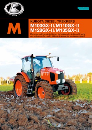 Traktory 4WD Kubota M 128 GX-II