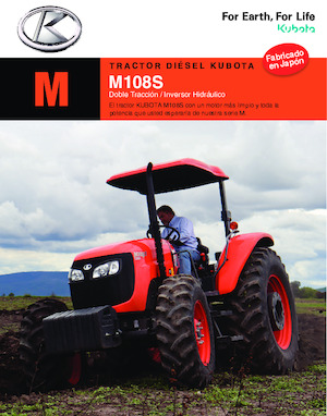 Traktory 4WD Kubota M108S