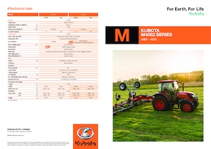 Traktory 4WD Kubota M4062