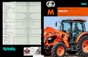 Traktory 4WD Kubota M4D-071