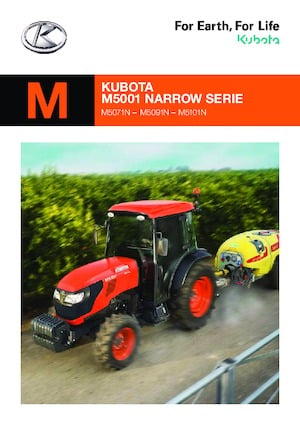 Traktory 4WD Kubota M5091N