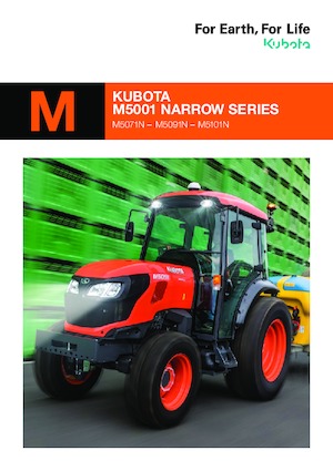 Traktory 4WD Kubota M5101N