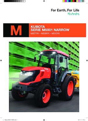 Traktory 4WD Kubota M5101N