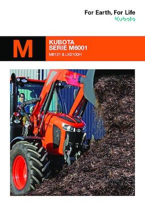 Traktory 4WD Kubota M6121