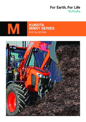Traktory 4WD Kubota M6121