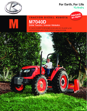 Traktory 4WD Kubota M7040D